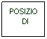 Casella di testo: POSIZIONE
      DI
  ARRIVO
