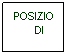 Casella di testo: POSIZIONE
       DI 
  ARRIVO

