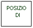 Casella di testo: POSIZIONE
      DI
  ARRIVO
