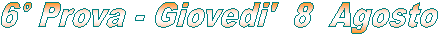 1� Prova - Sabato 7 Novembre