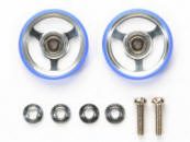 ROTELLE ALLUMINIO 17mm CON ANELLO PLATICA (2)